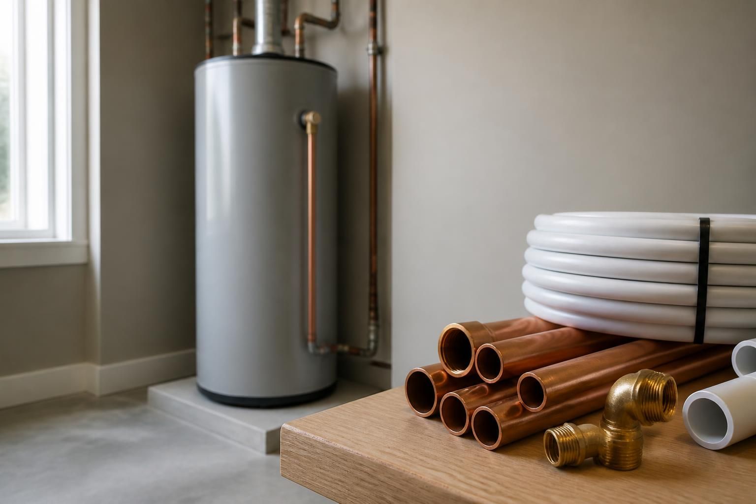 Copperline Plumbing & Drain work detail